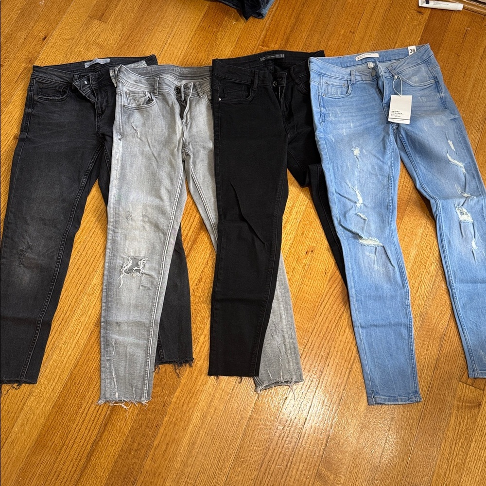 4 Bundle of Zara Denim Jeans